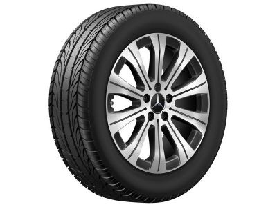 Pack 4 Roues complètes HIVER EQA 243 6,5 J x 18 pouces ET 44,5 Pneus : 215/60 R18 102T