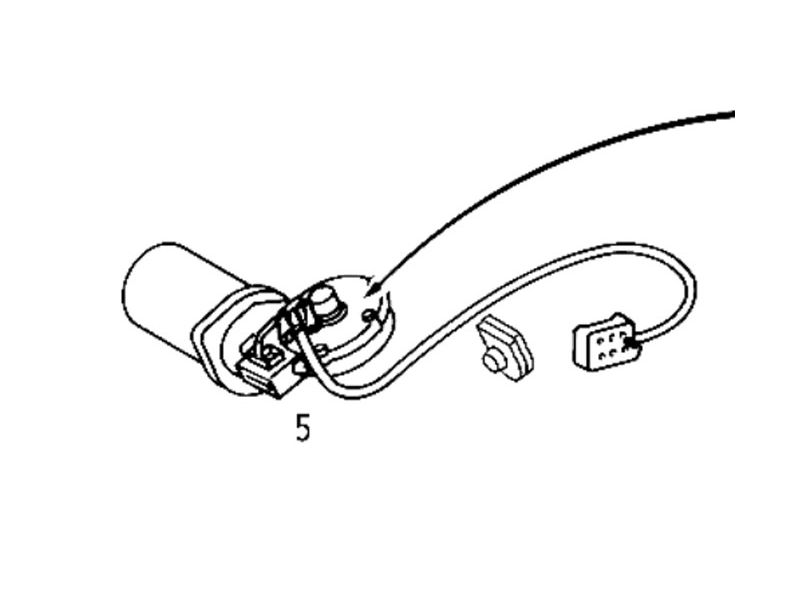 Moteur Essuie-glace AVANT Classe C 202 Mercedes-Benz