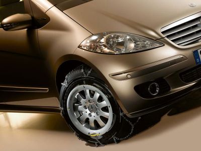 Chaîne à neige Mercedes Classe B 245 pour pneus 195/55 R16 et 185/65 R15