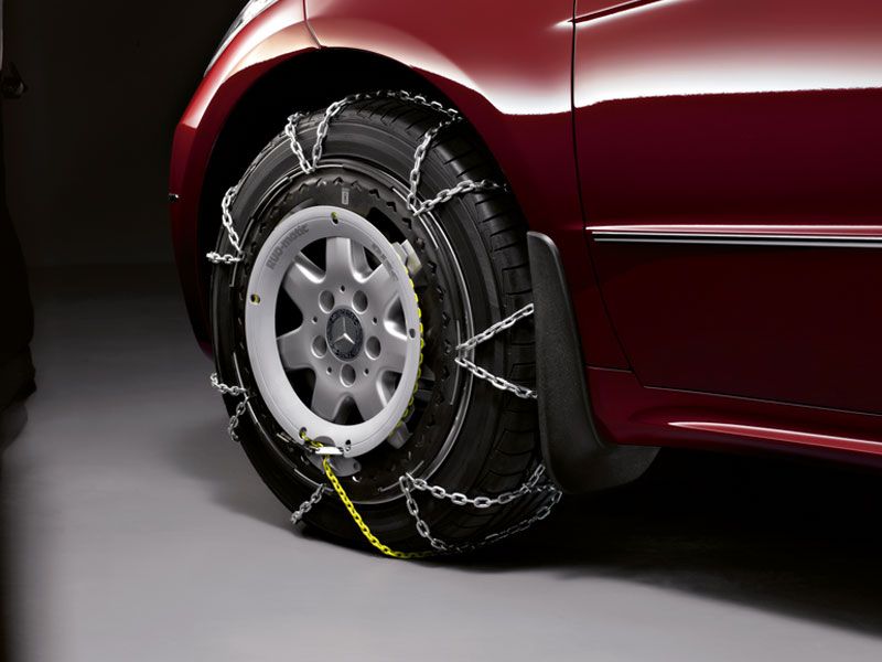 Chaîne à neige Mercedes Classe B 245 pour pneus 195/55 R16 et 185/65 R15