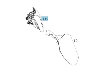 Phare Bloc Optique Arrière Intérieur Droit GLA Mercedes-Benz