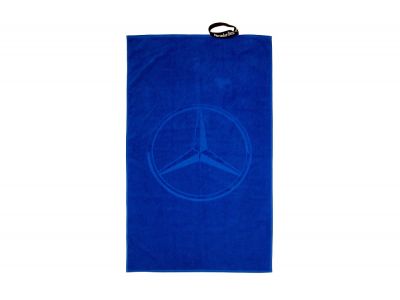 Serviette Drap de douche bleu Mercedes-Benz