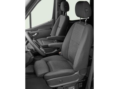 Housse Mercedes Citan utilitaire 3 places sur mesure en tissu