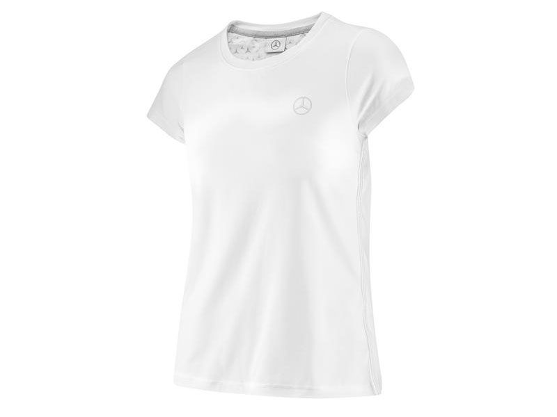T-shirt Blanc Mercedes-Benz pour Femme