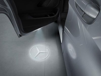 Jeu de 2 Projecteur à LED - Etoile Mercedes-Benz - Classe V EQV Sprinter Vito