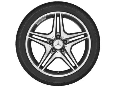 Jante AMG Mercedes Classe A W176 - 7,5 J x 18 pouces ET 52 - noir