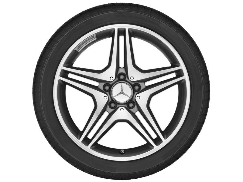 Jante AMG Mercedes Classe A W176 - 7,5 J x 18 pouces ET 52 - noir