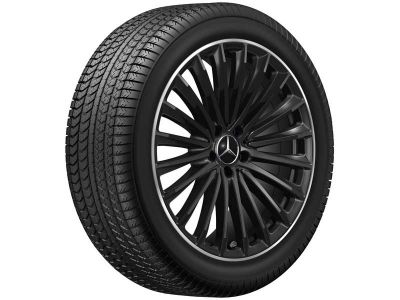 Jante AMG GLC 254 - Multibranches - essieu avant - rebord de jante - 8,5 J x 20 ET 34,5 noir