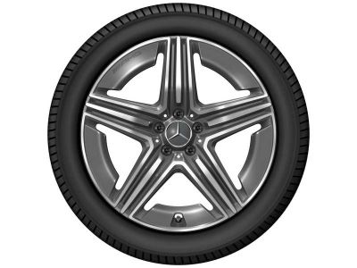 Jante AMG Mercedes GLC W254 - Essieu Arrière - 5 doubles branches - 9,5 J x 20 pouces ET 35,5