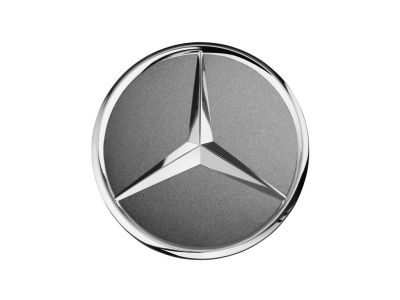 Cache moyeu Etoile en relief Coloris Gris Mercedes-Benz - 1 unité
