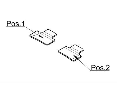  Tapis en velours EXCLUSIV - GLC 254 - Jeu 2 unités - Noir - Tapis à poils longs