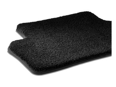  Tapis en velours EXCLUSIV - GLC 254 - Jeu 2 unités - Noir - Tapis à poils longs