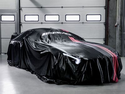 Housse d'intérieur noir et rouge AMG pour toutes carrosseries