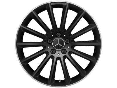 Jante AMG GLA X156 - 8 J x 19 pouces ET 43,5 - 5 branches Naturel Brillant