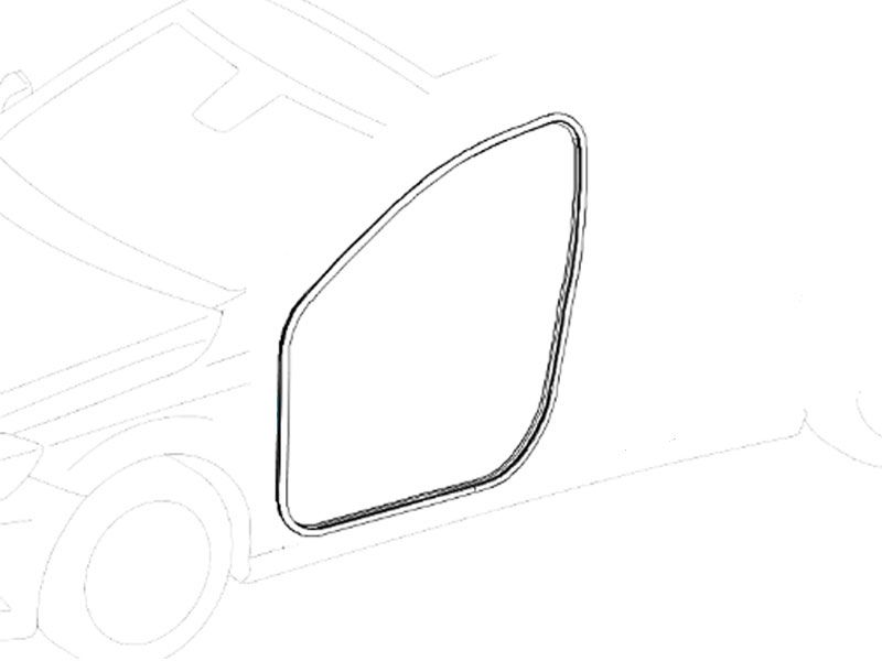 Joint de Porte cadre Avant pour Classe A W176 Mercedes-Benz 