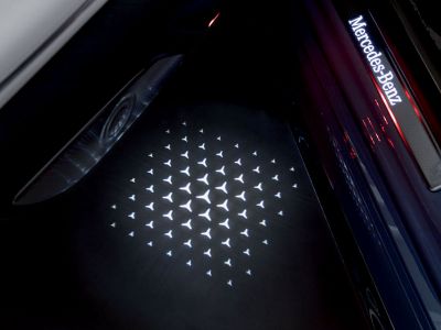 Jeu de 2 Projecteur LCD, Avec motif Mercedes-Benz animé - Mercedes-Benz