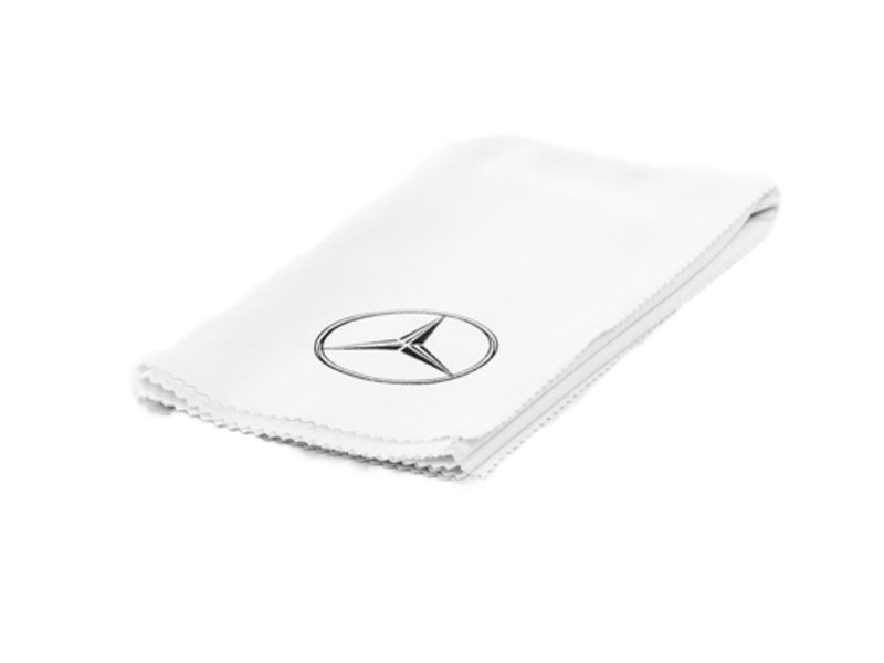 Chiffon blanc 100 % coton Mercedes-Benz d'origine