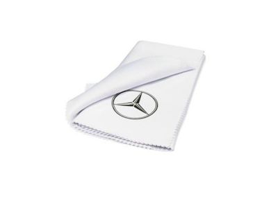 Chiffon blanc 100 % coton Mercedes-Benz d'origine