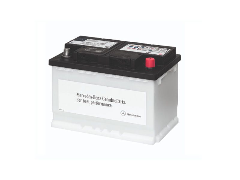 Batterie 12v 74AH 680A de Démarrage Classe A W169 d'origine Mercedes-Benz