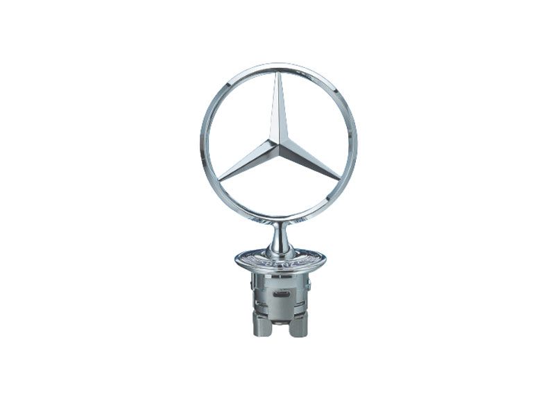 Étoile Emblème de capot sigle W124 W202 W208 W210 W211 W220 Mercedes