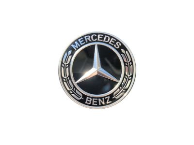 Logo Etoile Emblème de capot - Noir - Classe A 177 Mercedes-Benz 
