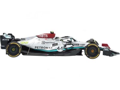 MERCEDES AMG PETRONAS Formula One™ Team, Lewis Hamilton, Saison 2022 miniature échelle : 1:43 ho
