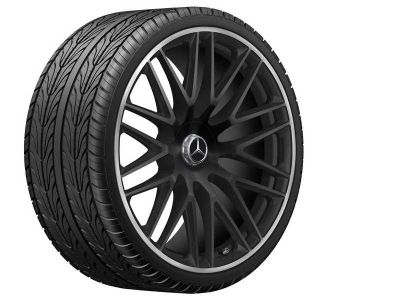 Jante AMG GLS  W167 - Multibranches - Noir- 23 pouces