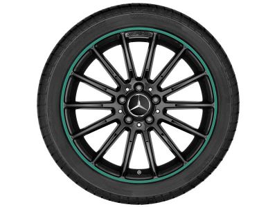 Jante CLA W117 - multibranches AMG - Noir - 18 pouces