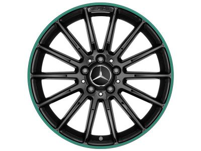 Jante CLA W117 - multibranches AMG - Noir - 18 pouces