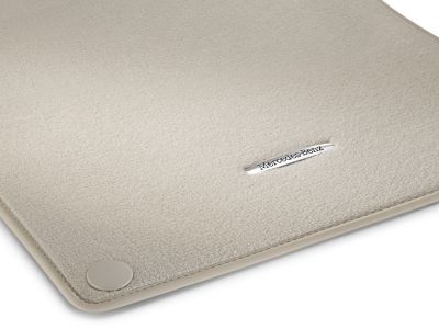 Jeu de tapis Mercedes Classe S W222 - Beige - velours - CLASSIC