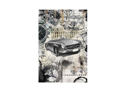 Tableau édition limitée Mercedes 190-SL1 Mercedes-Benz x Doll’Art