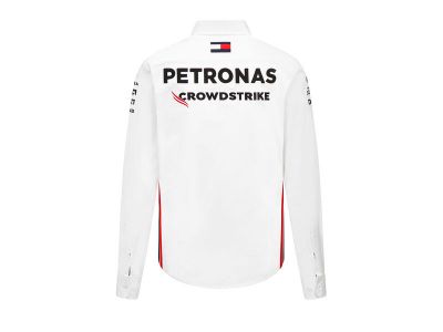 Chemise Blanche Team écurie Mercedes-AMG PETRONAS F1 Saison 2023