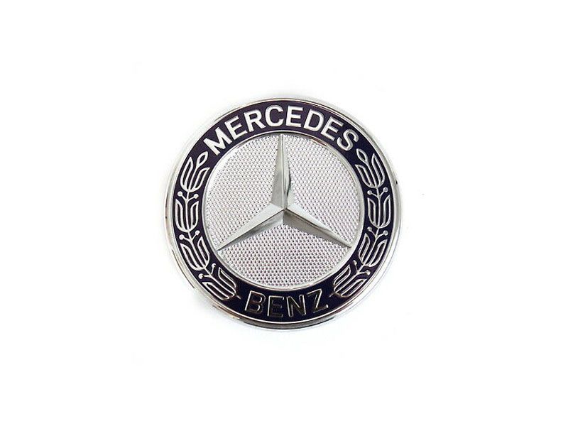 Insigne Étoile Emblème de capot - Bleu - Classe A W176 Mercedes-Benz