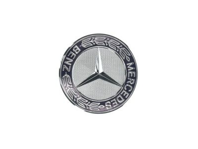 Insigne Étoile Emblème de capot - Bleu - sigle Laurier Mercedes-Benz