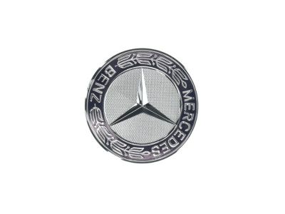 Insigne Étoile Emblème de capot - Bleu - sigle Laurier Mercedes-Benz