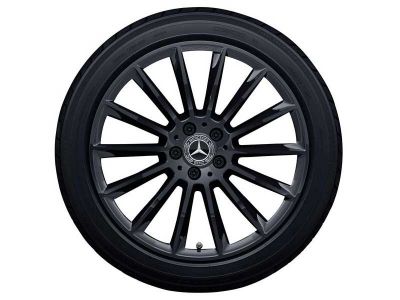 Jante AMG GLA W156  -8 J x 19 ET 43,5, Coloris noir - Multibranches