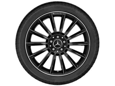 Jante AMG GLA W156  -8 J x 19 ET 43,5, Coloris noir - Multibranches