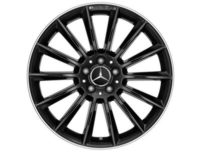 Jante AMG GLA W156  -8 J x 19 ET 43,5, Coloris noir - Multibranches