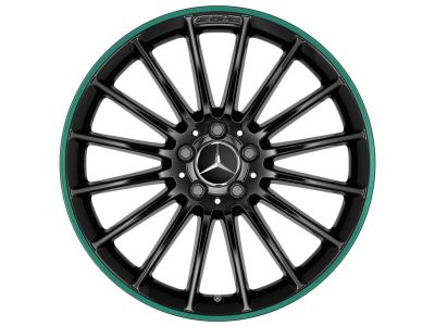 Jante AMG CLA W117 8 J x 19 ET 48 Coloris noir- multibranches 