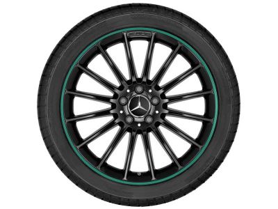 Jante AMG CLA W117 8 J x 19 ET 48 Coloris noir- multibranches 