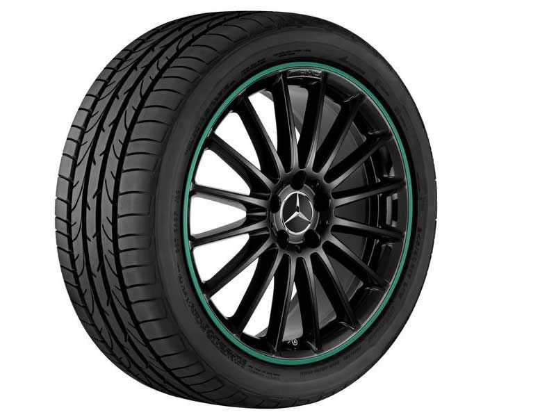 Jante AMG CLA W117 8 J x 19 ET 48 Coloris noir- multibranches 