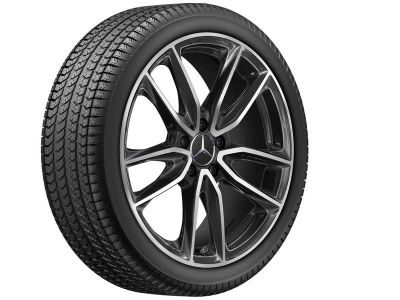 Jante AMG Mercedes CLA W118 - 19 pouces  - Coloris Noir - 5 doubles branches