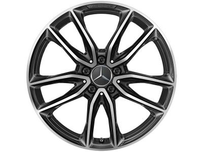 Jante AMG Mercedes CLA W118 - 19 pouces  - Coloris Noir - 5 doubles branches