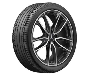 Jante AMG Mercedes CLA W118 - 19 pouces  - Coloris Noir - 5 doubles branches