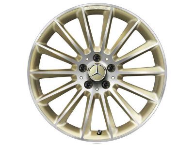 Jante AMG Mercedes Classe A W177 - 19 pouces  - Coloris Or - Multibranches