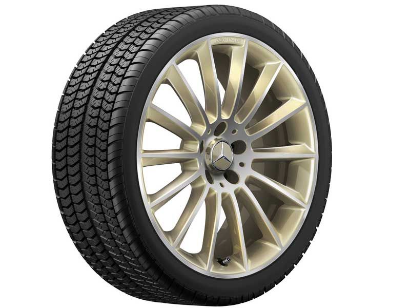 Jante AMG Mercedes Classe A W177 - 19 pouces  - Coloris Or - Multibranches