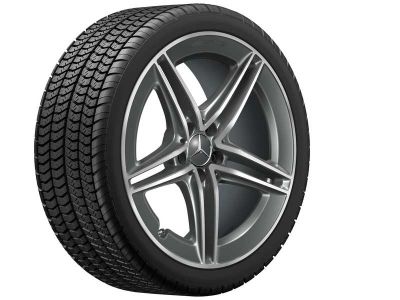 Jante AMG Mercedes CLA W118 - 19 pouces  - Coloris Gris tantale- 5 doubles branches