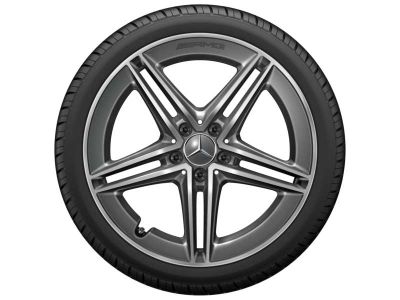 Jante AMG Mercedes CLA W118 - 19 pouces  - Coloris Gris tantale- 5 doubles branches