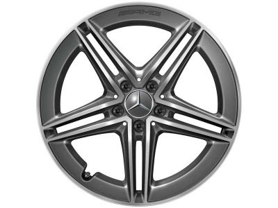 Jante AMG Mercedes CLA W118 - 19 pouces  - Coloris Gris tantale- 5 doubles branches