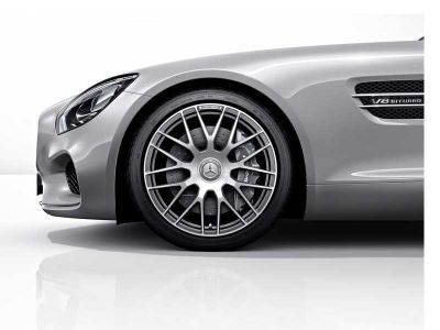 Jante AMG Mercedes GT W190 - Essieu Avant - 19 pouces  - Coloris Argent - en Y